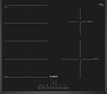 Bosch PXE651FC1E Plato de inducción Série 6 con FlexInduction y sensor PerfectFry